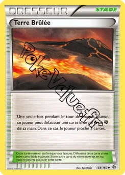 Carte Pokémon Terre Brûlée n°138 de la série Primo Choc