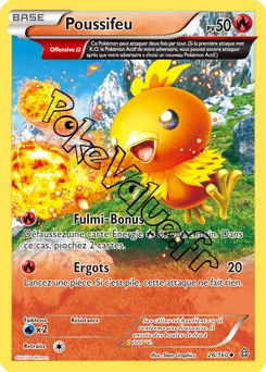 Carte Pokémon Torchic  n°26 de la série Primo Choc
