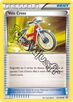 Carte Pokémon Vélo Cross n°122 de la série Primo Choc