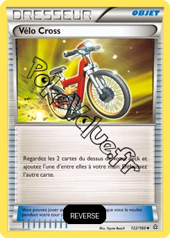 Carte Pokémon Vélo Cross Reverse n°122 de la série Primo Choc