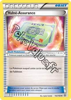 Carte Pokémon Vulné-Assurance n°142 de la série Primo Choc