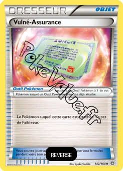 Carte Pokémon Vulné-Assurance Reverse n°142 de la série Primo Choc