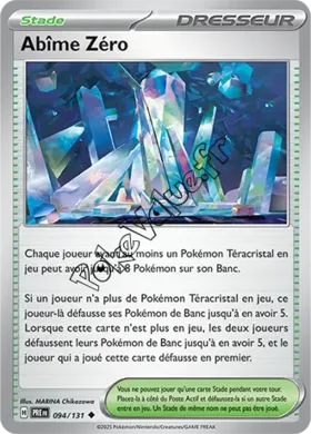 Carte Pokémon Abîme Zéro n°094 de la série Évolutions Prismatiques