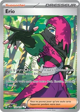 Carte Pokémon Erio n°133 de la série Évolutions Prismatiques