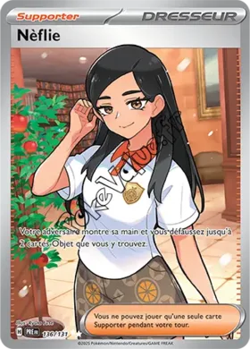 Carte Pokémon Nèflie n°136 de la série Évolutions Prismatiques