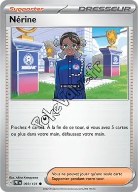 Carte Pokémon Nérine n°093 de la série Évolutions Prismatiques