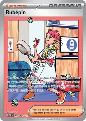 Carte Pokémon Rubépin n°171 de la série Évolutions Prismatiques