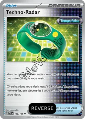 Carte Pokémon Techno Radar Reverse n°130 de la série Évolutions Prismatiques