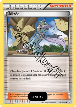 Carte Pokémon Alizée Reverse n°96 de la série Ciel rugissant