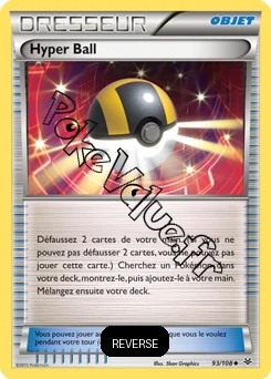 Carte Pokémon Hyper Ball Reverse n°93 de la série Ciel rugissant