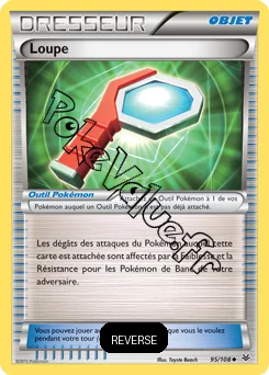 Carte Pokémon Loupe Reverse n°95 de la série Ciel rugissant