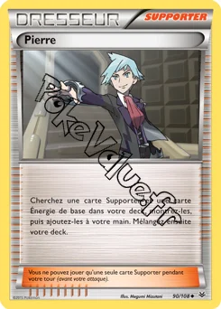 Carte Pokémon Pierre n°90 de la série Ciel rugissant