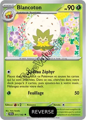 Carte Pokémon Blancoton  Reverse n°011 de la série Couronne Stellaire