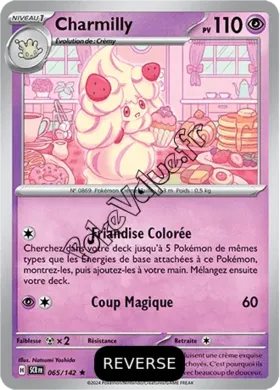 Carte Pokémon Charmilly  Reverse n°065 de la série Couronne Stellaire