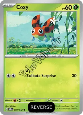 Carte Pokémon Coxy  Reverse n°002 de la série Couronne Stellaire
