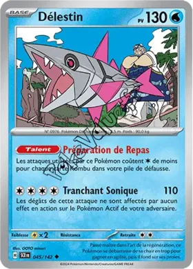 Carte Pokémon Délestin  n°045 de la série Couronne Stellaire