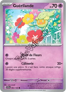 Carte Pokémon Guérilande  n°063 de la série Couronne Stellaire