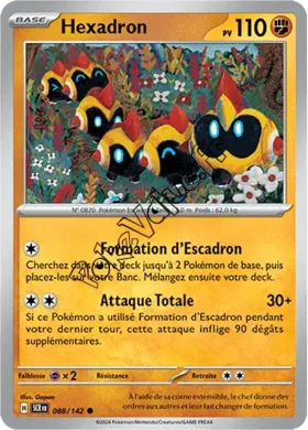 Carte Pokémon Hexadron  n°088 de la série Couronne Stellaire