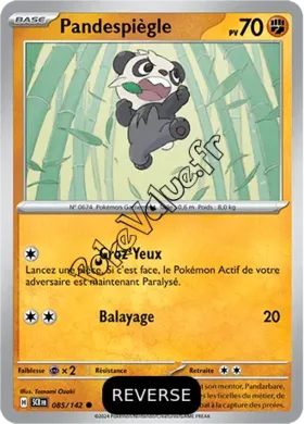 Carte Pokémon Pandespiègle  Reverse n°085 de la série Couronne Stellaire