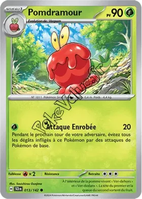 Carte Pokémon Pomdramour  n°013 de la série Couronne Stellaire