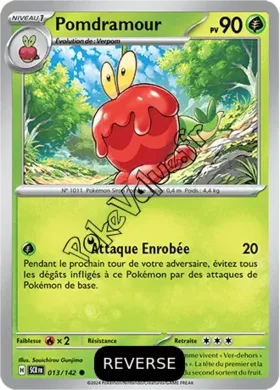 Carte Pokémon Pomdramour  Reverse n°013 de la série Couronne Stellaire