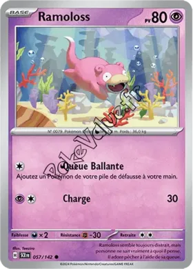 Carte Pokémon Ramoloss  n°057 de la série Couronne Stellaire