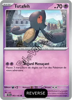 Carte Pokémon Tutafeh  Reverse n°062 de la série Couronne Stellaire
