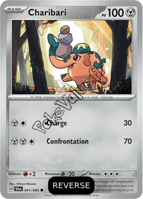 Carte Pokémon Charibari  Reverse n°041 de la série Fable Nébuleuse