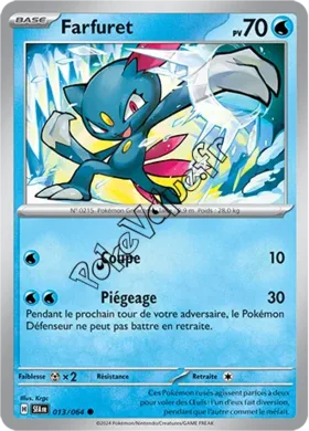 Carte Pokémon Farfuret  n°013 de la série Fable Nébuleuse