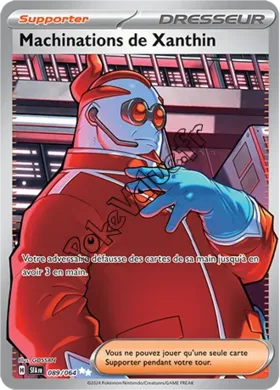 Carte Pokémon Machinations de Xanthin n°089 de la série Fable Nébuleuse