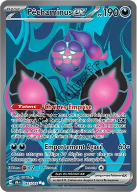 Carte Pokémon Pêchaminus ex  n°085 de la série Fable Nébuleuse