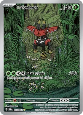 Carte Pokémon Tokotoro  n°065 de la série Fable Nébuleuse