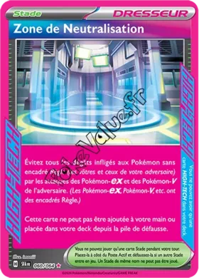 Carte Pokémon Zone de Neutralisation n°060 de la série Fable Nébuleuse