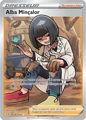 Carte Pokémon Alba Minçalor n°67 de la série Déstinées Radieuses