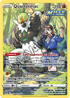 Carte Pokémon Quartermac  n°TG08 de la série Tempête Argentée