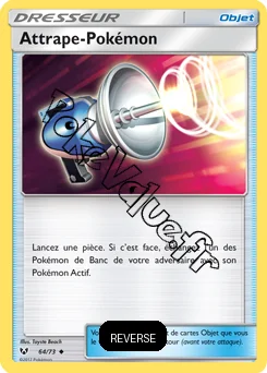 Carte Pokémon Attrape Pokémon Reverse n°64 de la série Légendes Brillantes
