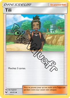 Carte Pokémon Tili n°61 de la série Légendes Brillantes