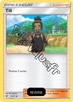Carte Pokémon Tili Reverse n°61 de la série Légendes Brillantes