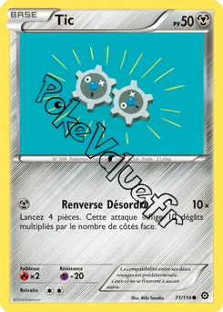 Carte Pokémon Klink  n°71 de la série Offensive Vapeur