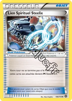 Carte Pokémon Lien Spirituel Steelix n°106 de la série Offensive Vapeur