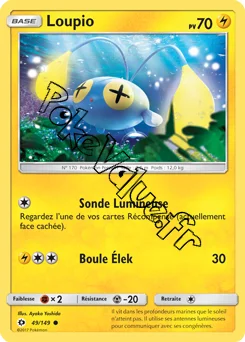 Carte Pokémon Loupio  n°49 de la série Soleil et Lune