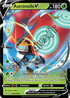 Carte Pokémon Astronelle V  n°078 de la série Promo SWSH