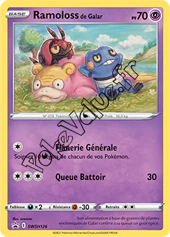 Carte Pokémon Bekaglaçon n°128 de la série Promo SWSH