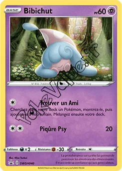 Carte Pokémon Bibichut n°040 de la série Promo SWSH