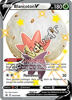 Carte Pokémon Blancoton V  n°084 de la série Promo SWSH