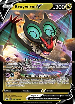 Carte Pokémon Bruyverne V  n°148 de la série Promo SWSH