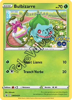 Carte Pokémon Bulbizarre  n°231 de la série Promo SWSH