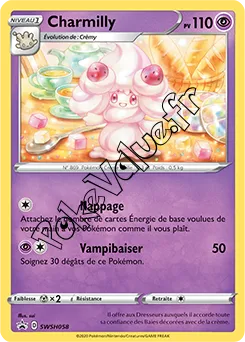 Carte Pokémon Charmilly n°058 de la série Promo SWSH