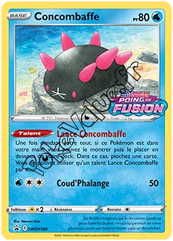 Carte Pokémon Concombaffe  n°169 de la série Promo SWSH