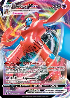 Carte Pokémon Deoxys VMAX  n°267 de la série Promo SWSH